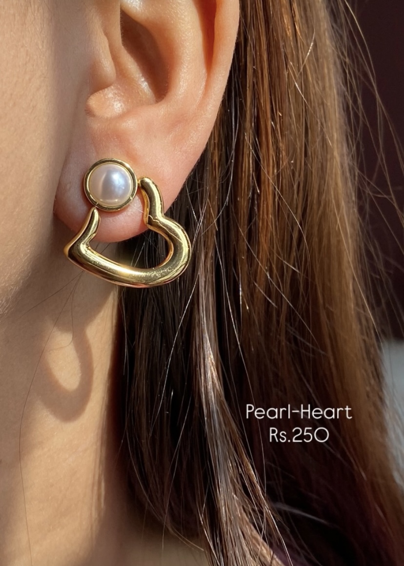 Heart Studs