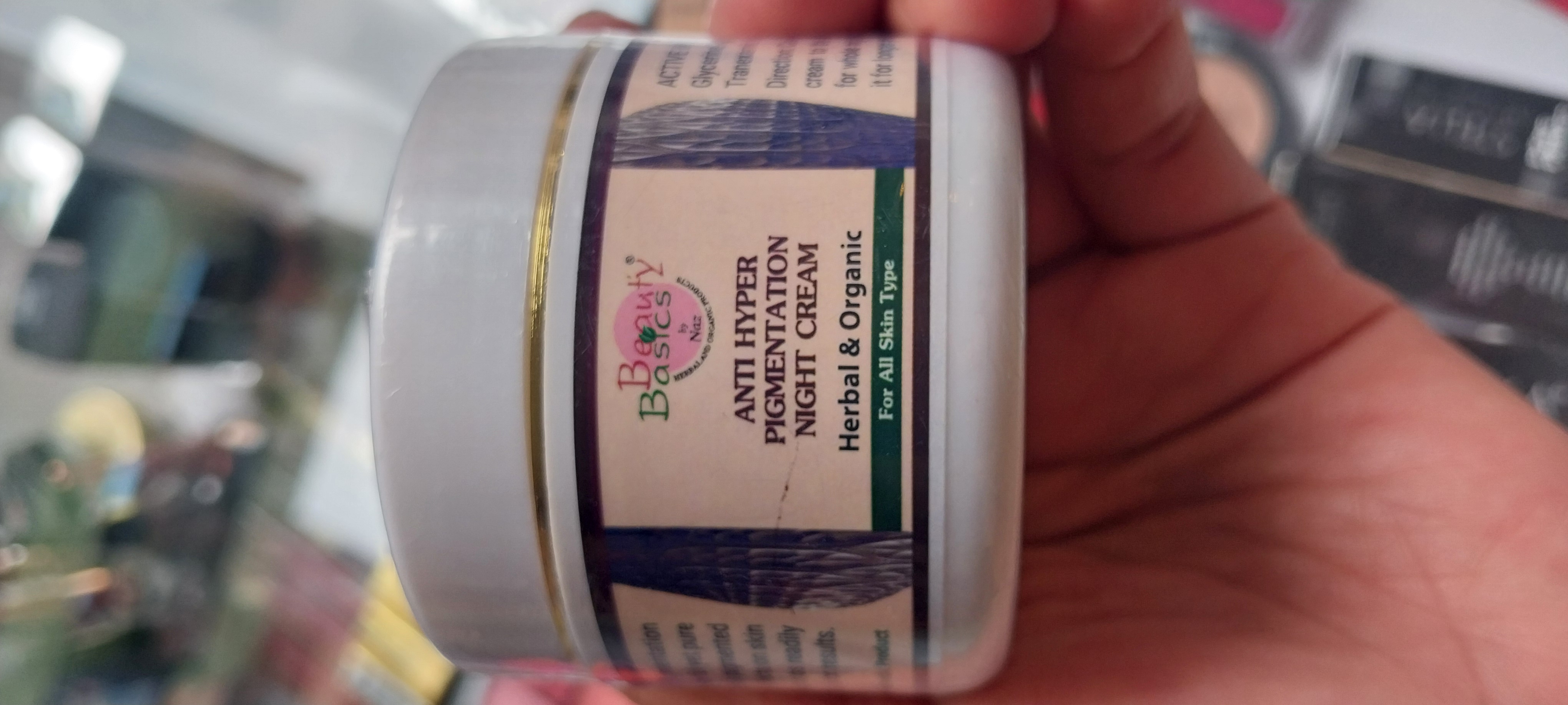 Anti hyperpigmentation night cream