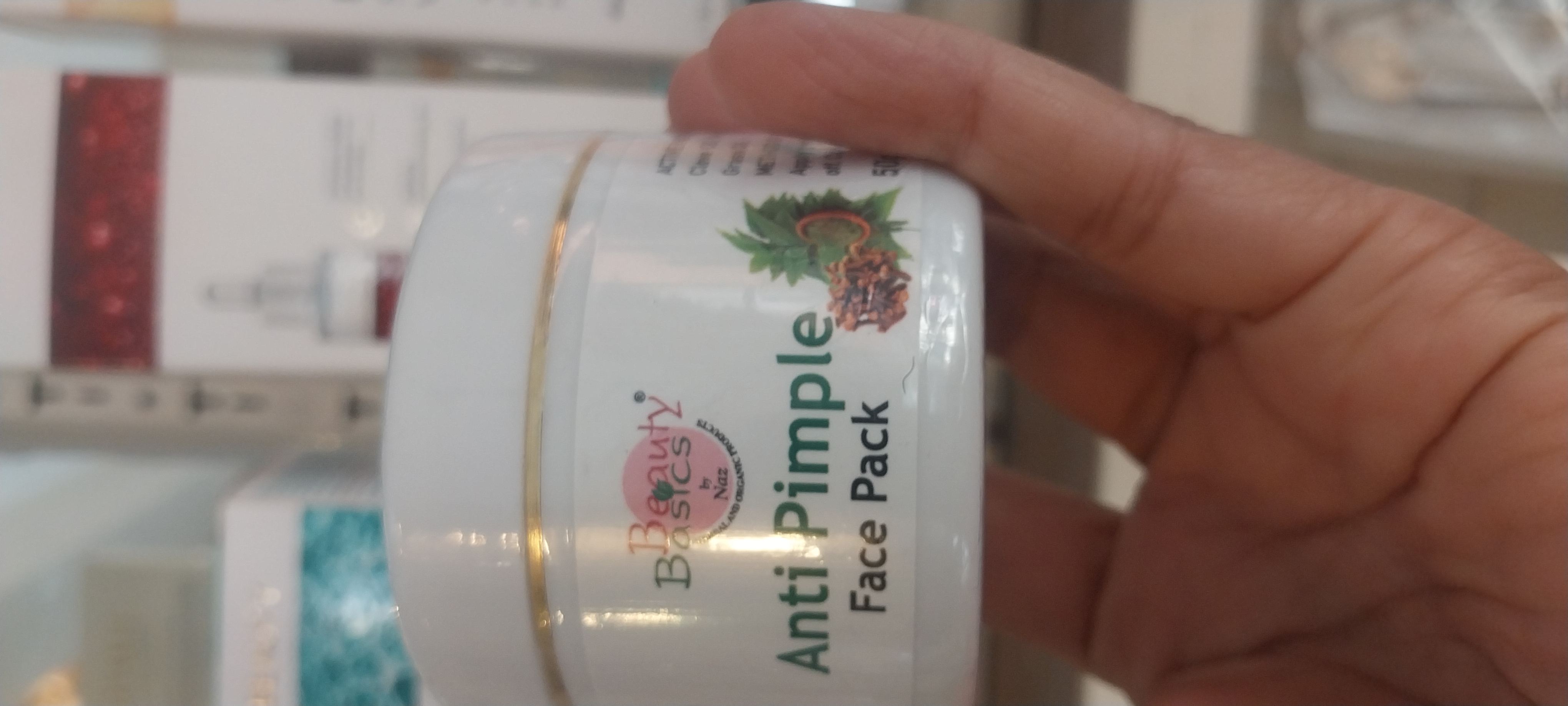 Anti pimple face pack