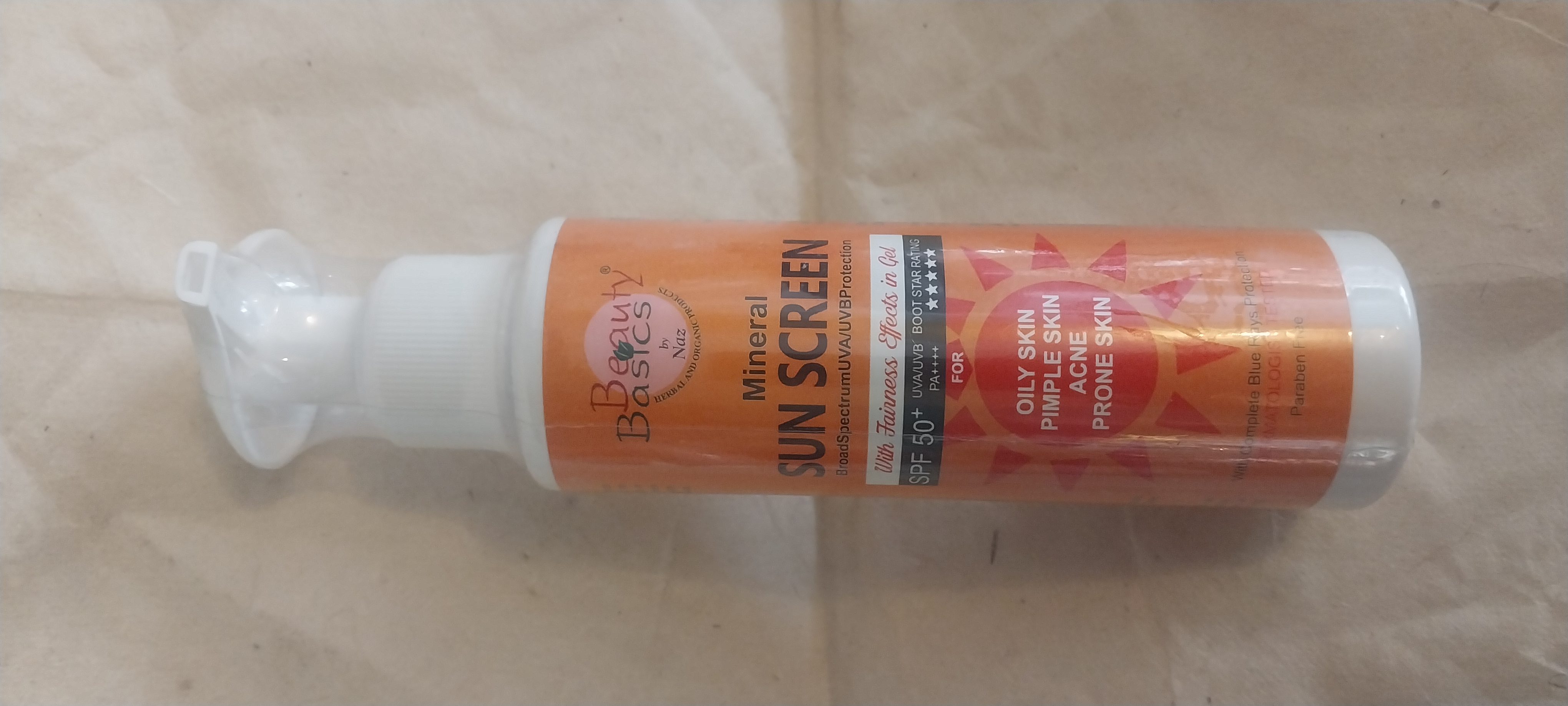Beauty basic by naaz mineral sunscreen