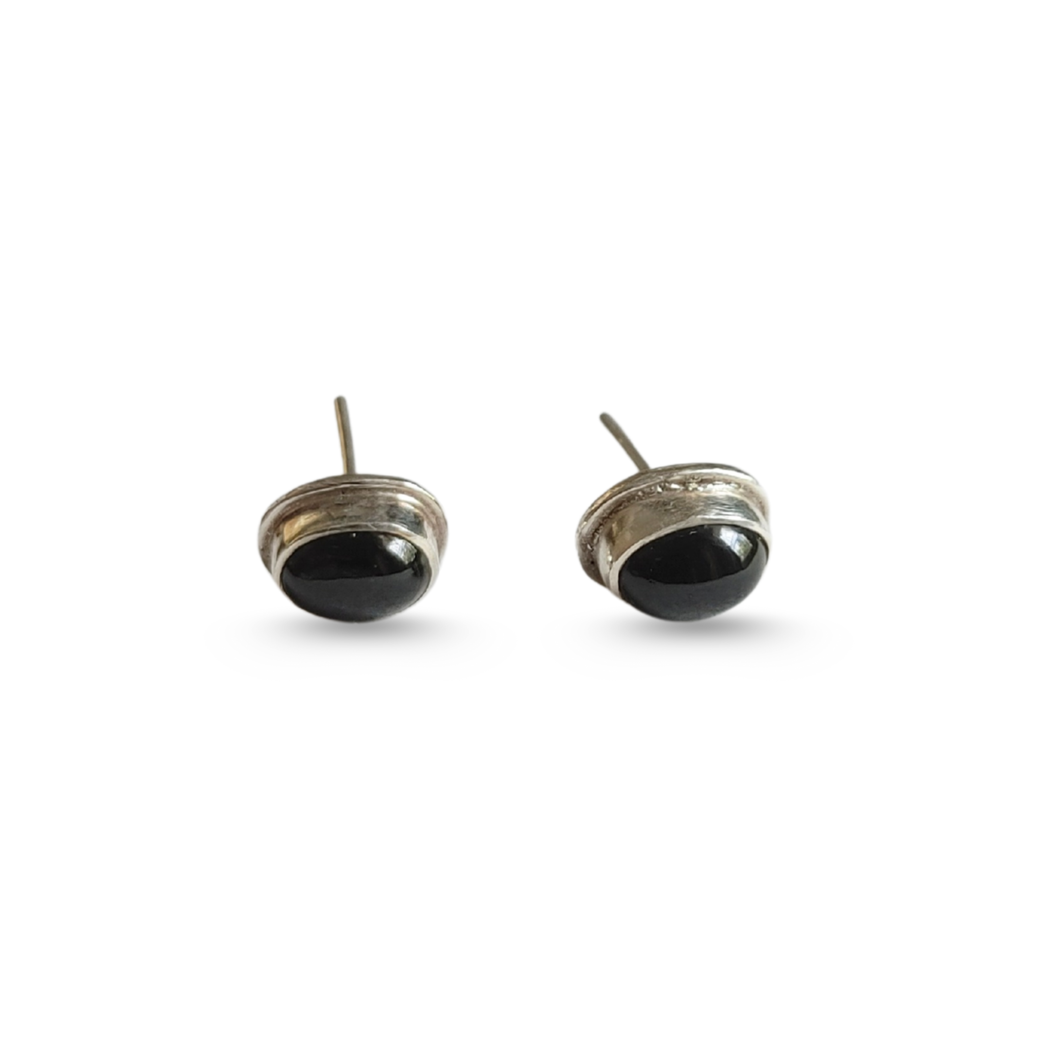 Black Star Stud Earrings