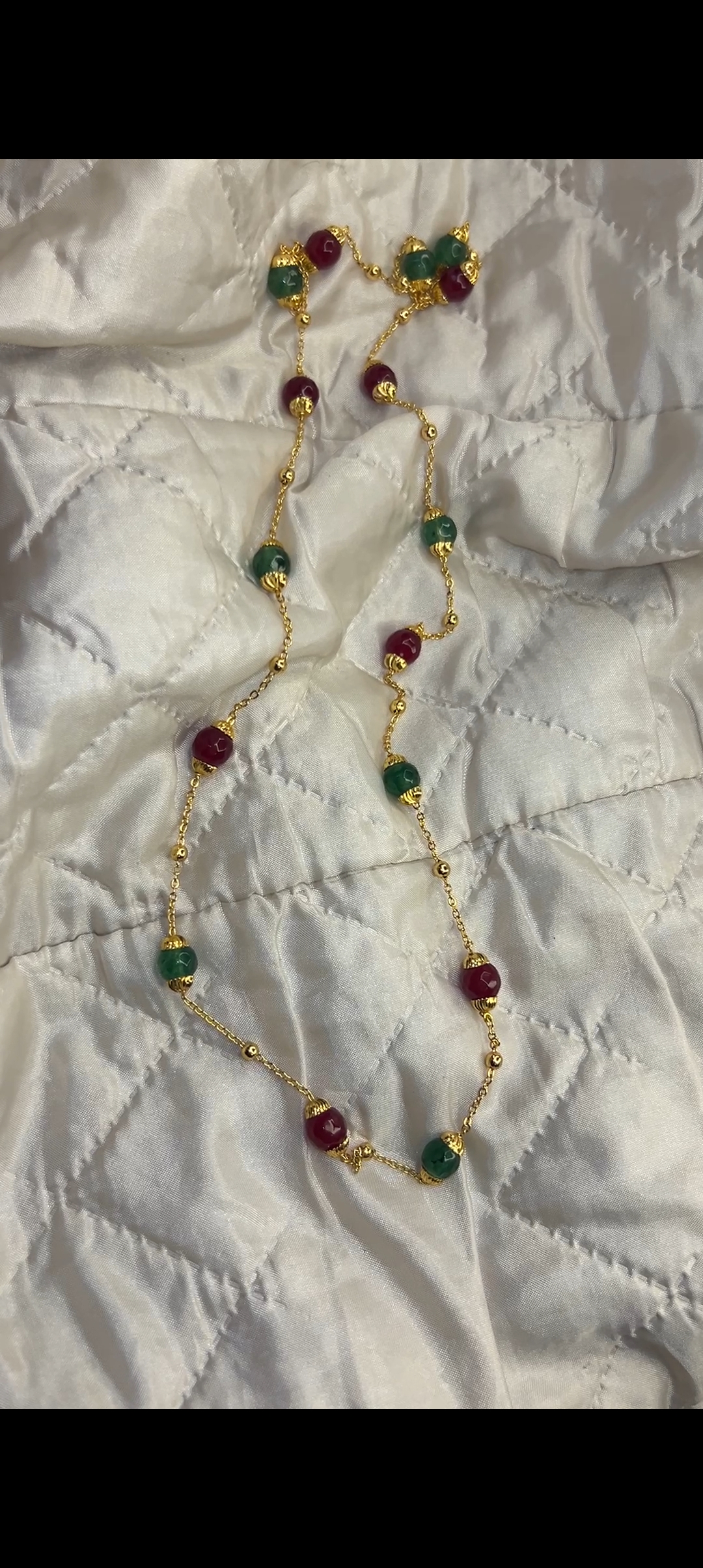 Brass handmade mala