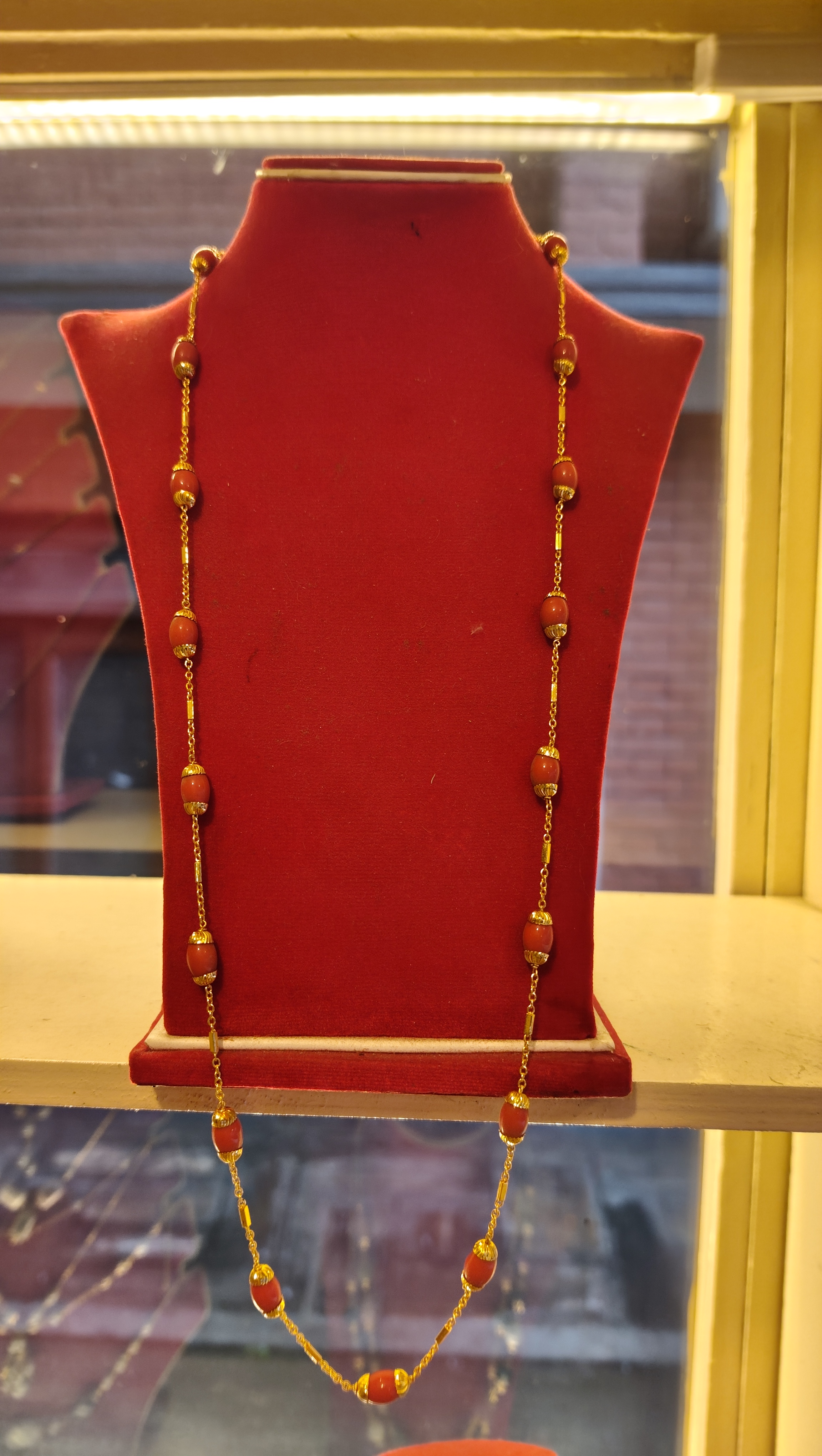 Brassko handmade mala with original muga