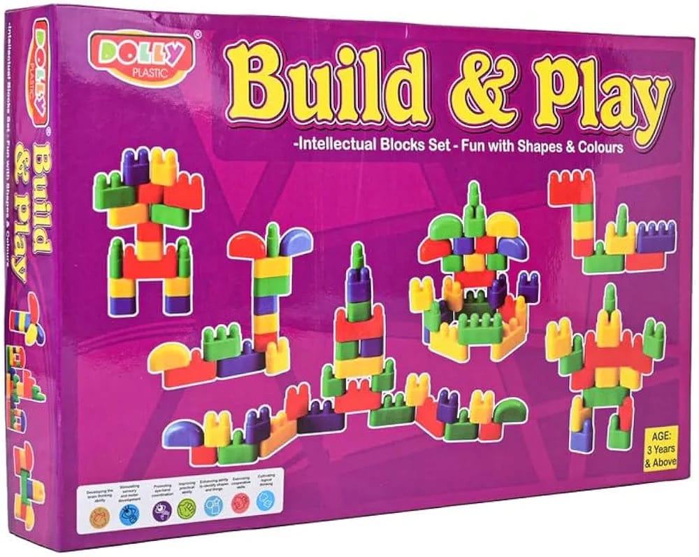 Build & Play Blocks Set – Fun + Creativity for Kids