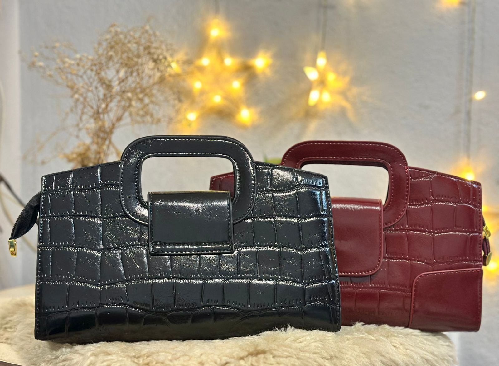 Croc Pattern Bag