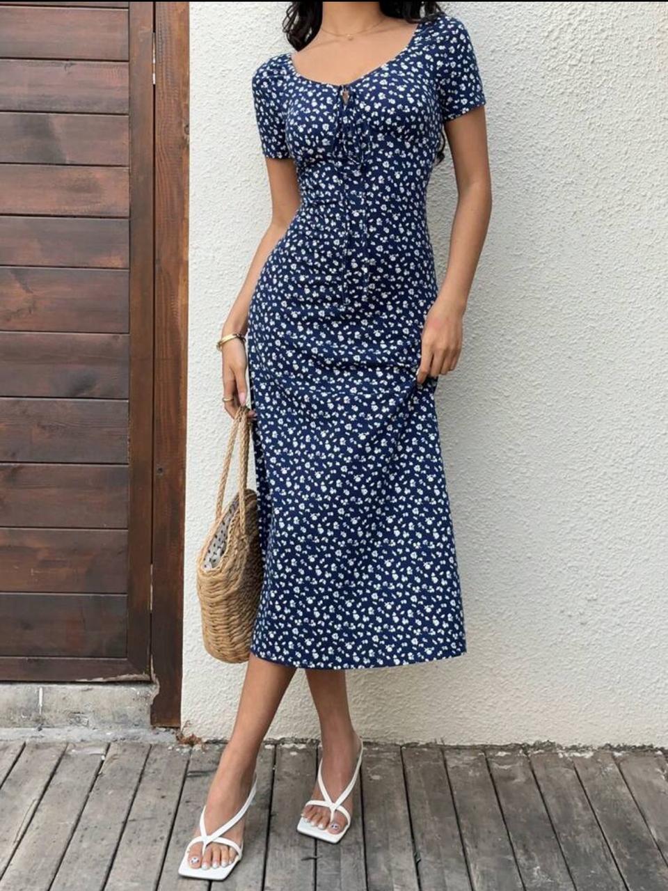 Floral Fitted Dress