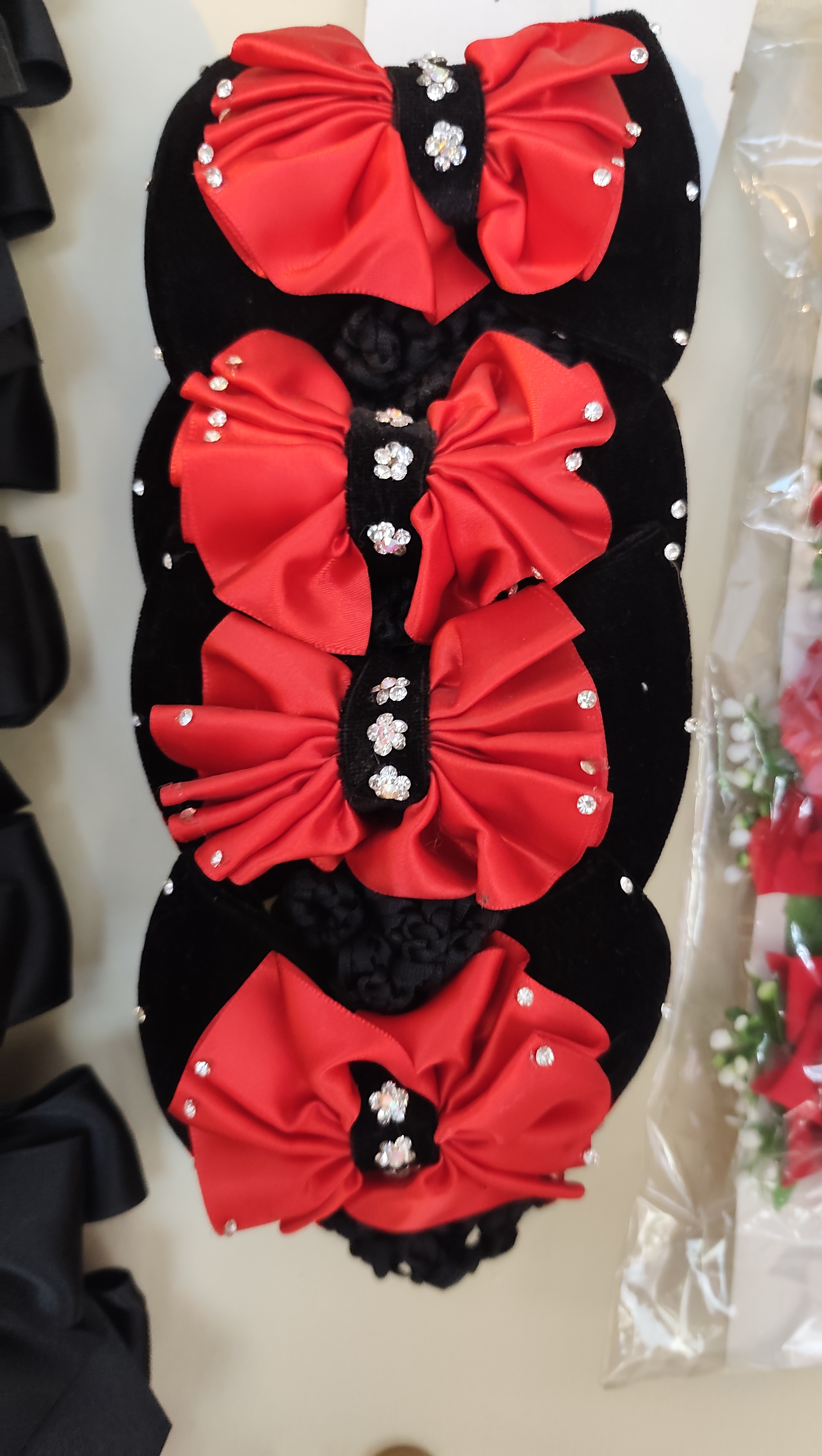 Hair clip with net