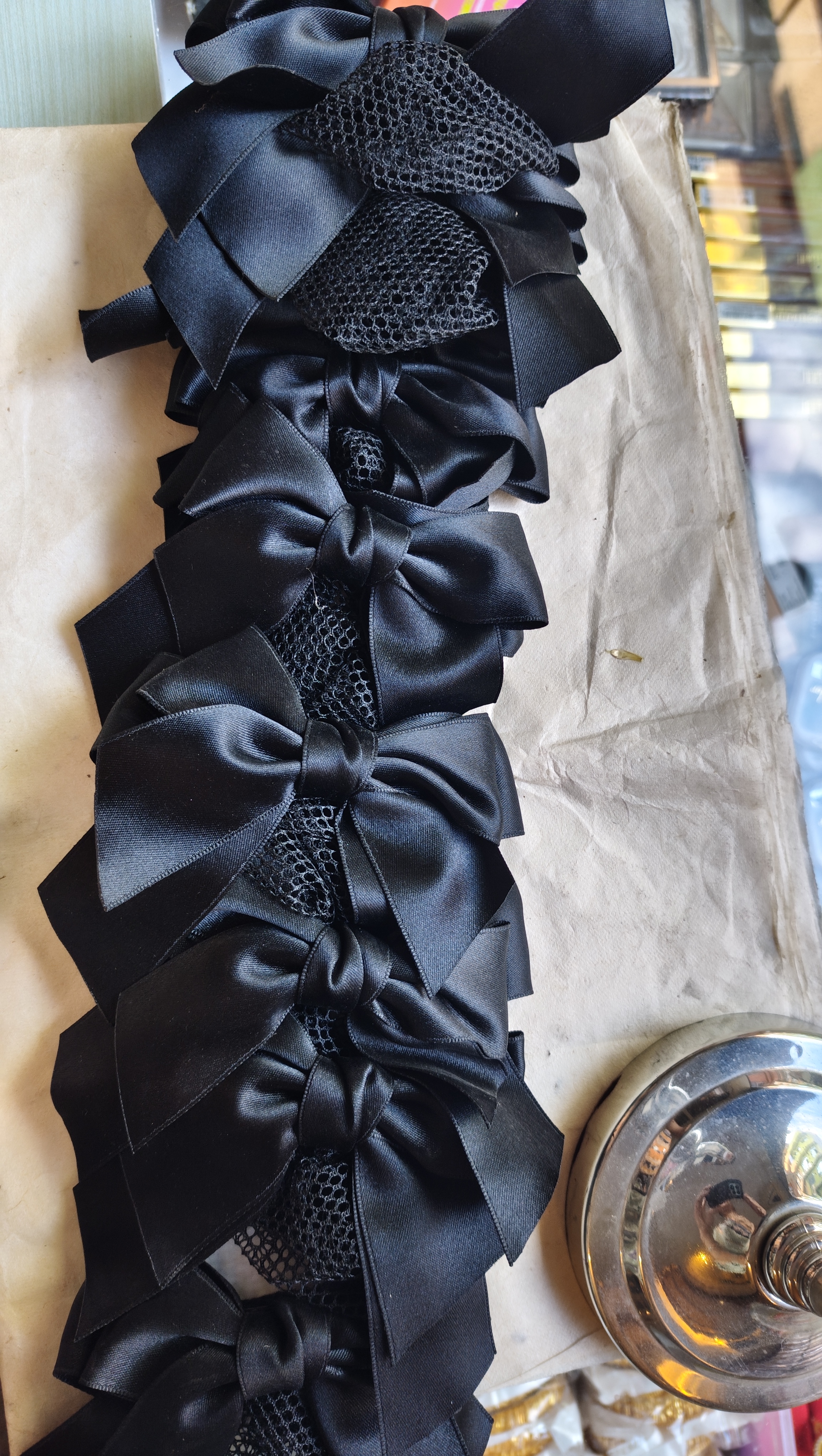 Hair clip with net