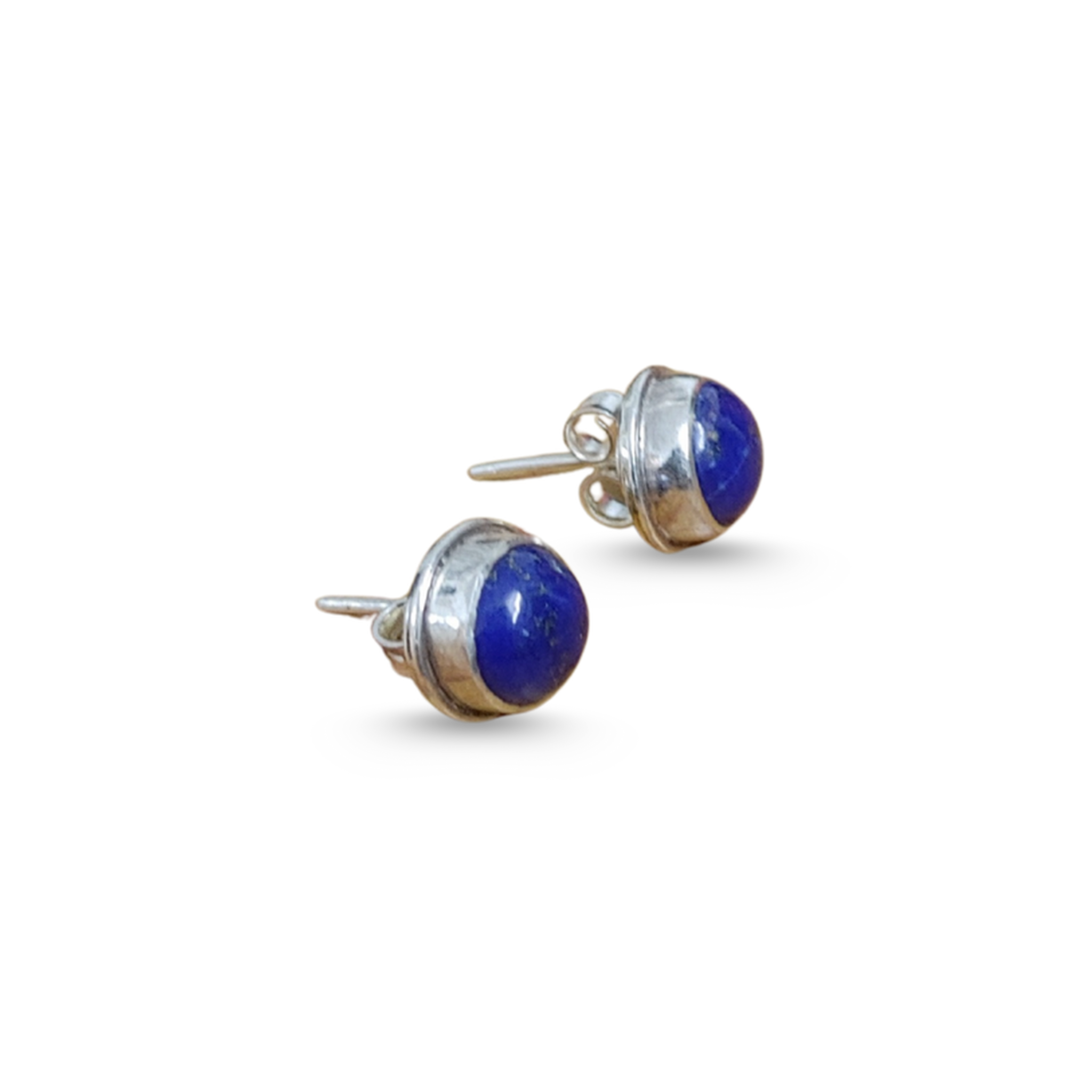 Lapis Lazuli Stud Earrings