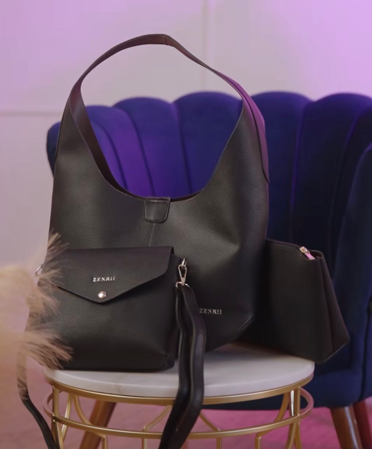 Monica HandBag with one extra pouch