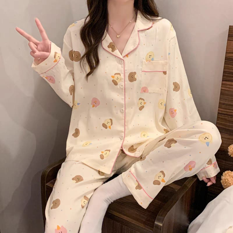 2 piece night dress