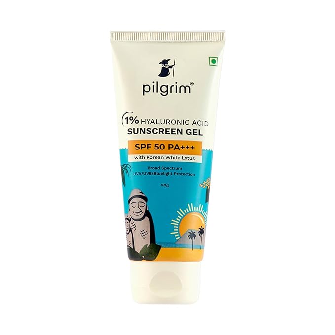 Pilgrim 1%hyaluronic acid sunscreen gel
