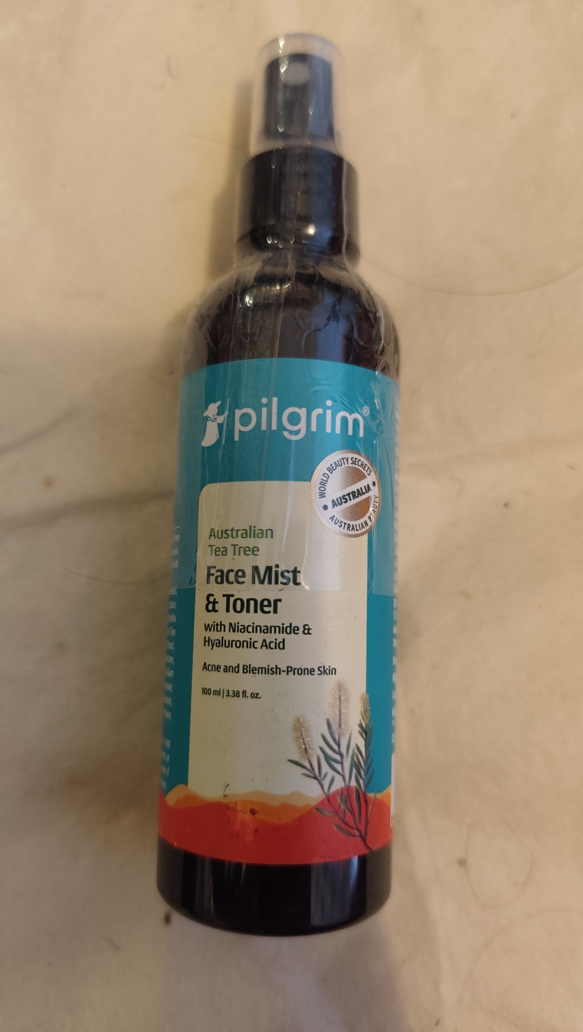 Pilgrim Australian face mist toner