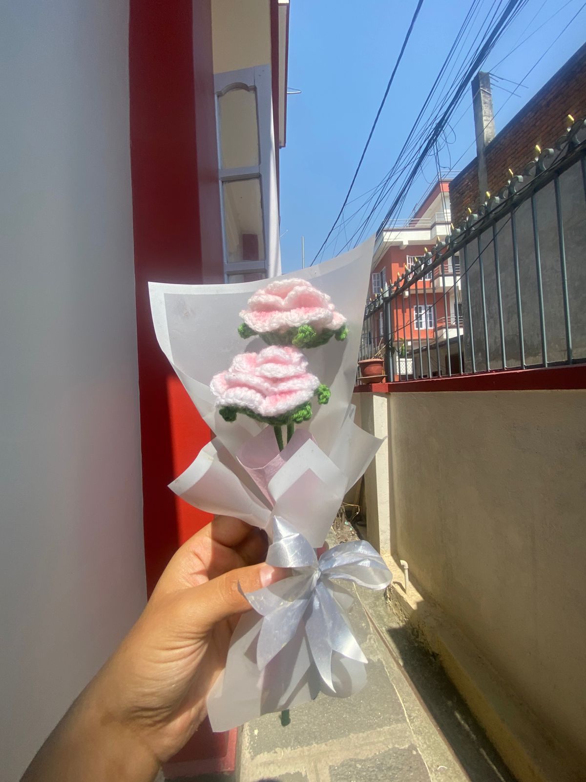 Pink Rose Bouquet