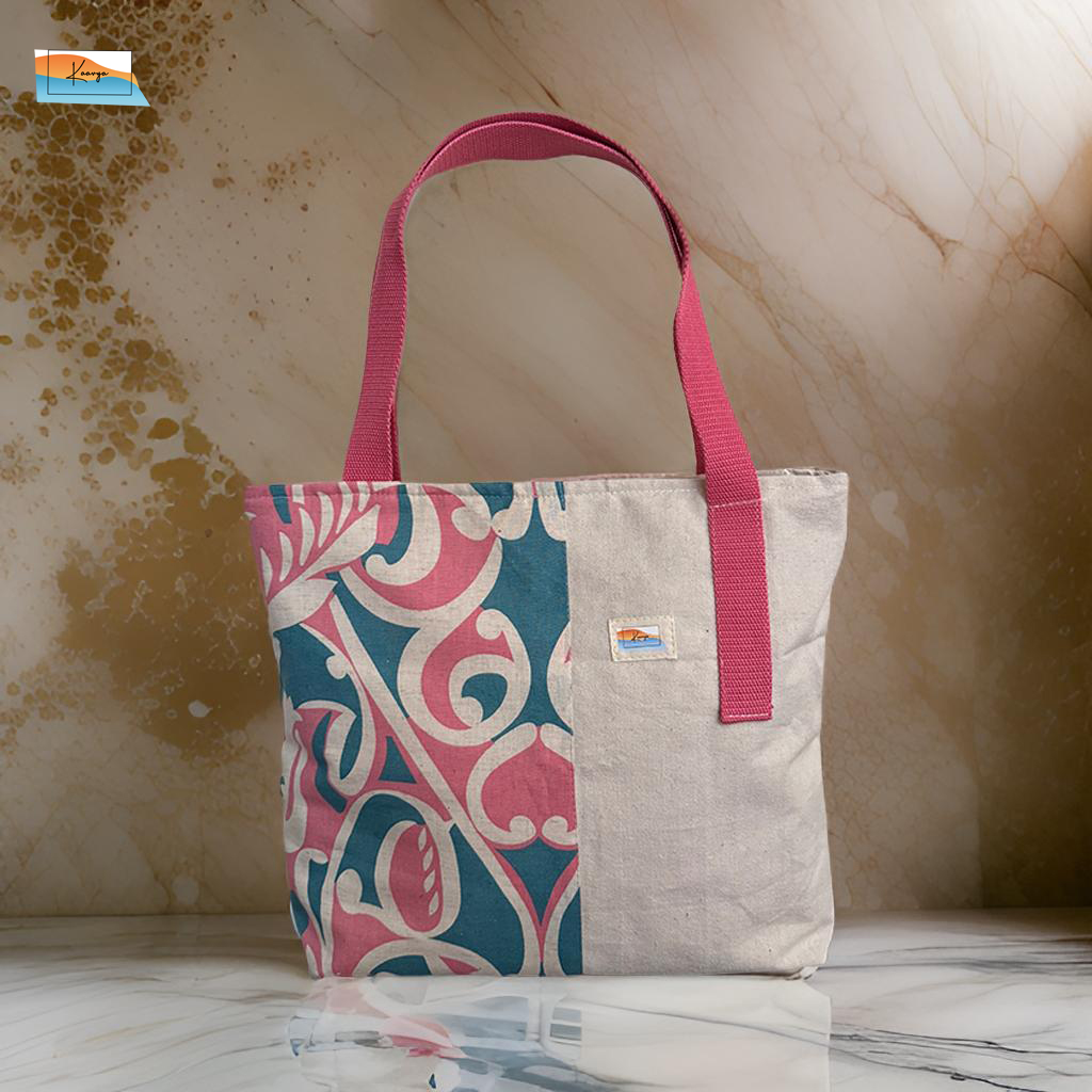 Pink Tote Bag