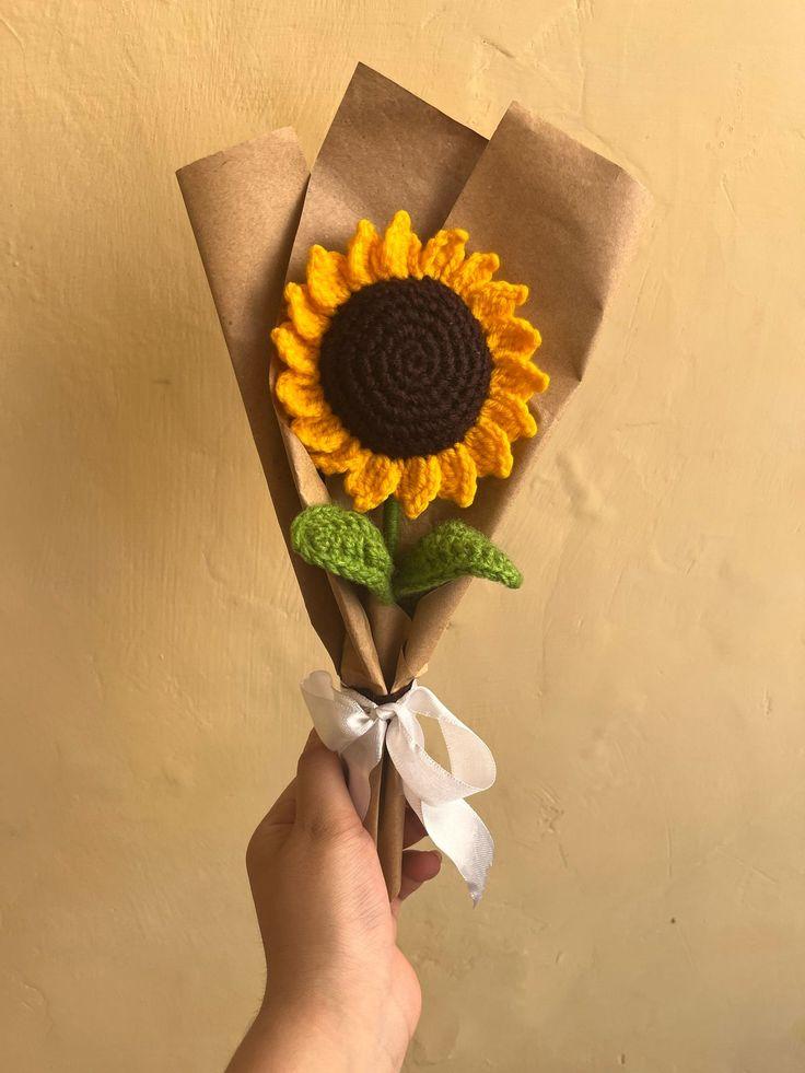 Single Sunflower Bouquet