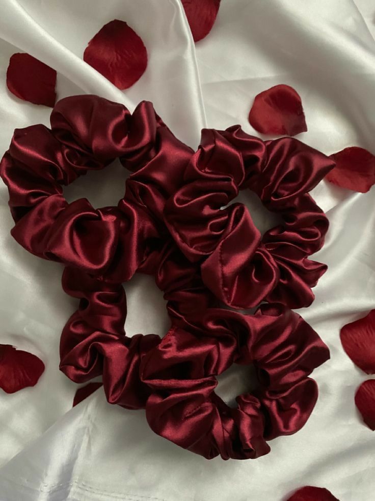 Korean Silk Scrunchies