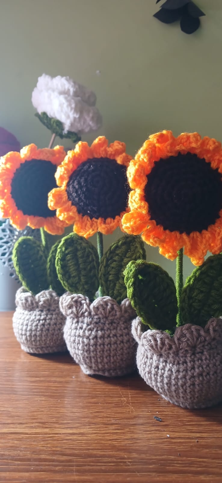 Sunflower Pot