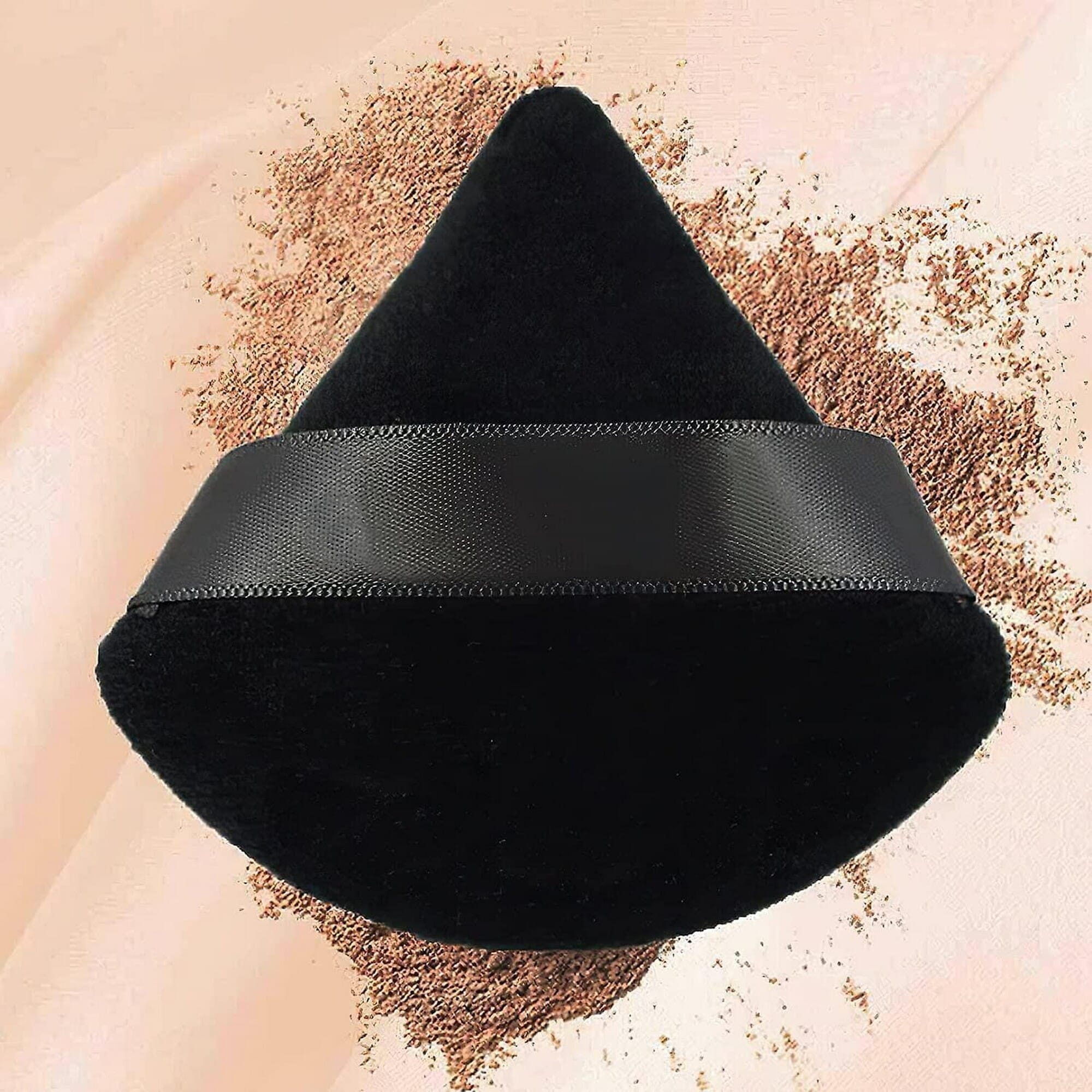 Triple Makeup Puff – Premium Triangle Powder Puff | Mini Makeup Puff | Soft & Reusable