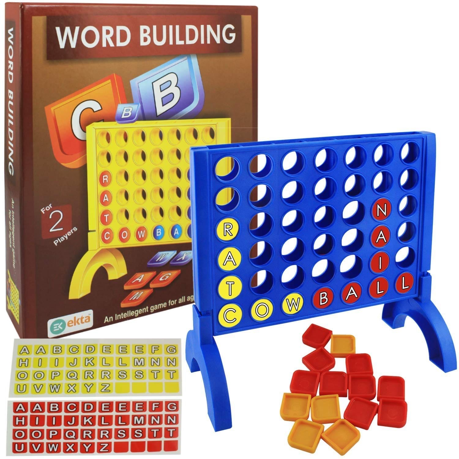 Word Building Board Game – Learn & Play Together